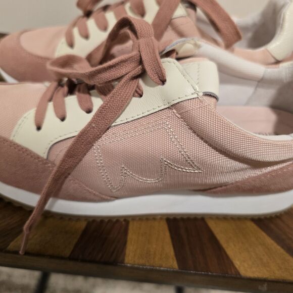 BIRDIES The Roadrunner WOMENS SIZE 8 Blush Pink Retro Sneakers Shoes Lace Up - Picture 7 of 15